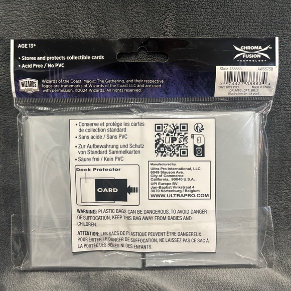 Ultra Pro Magic The Gathering Deck Protector 100Ct Sleeves Standard Size - Picture 2 of 3